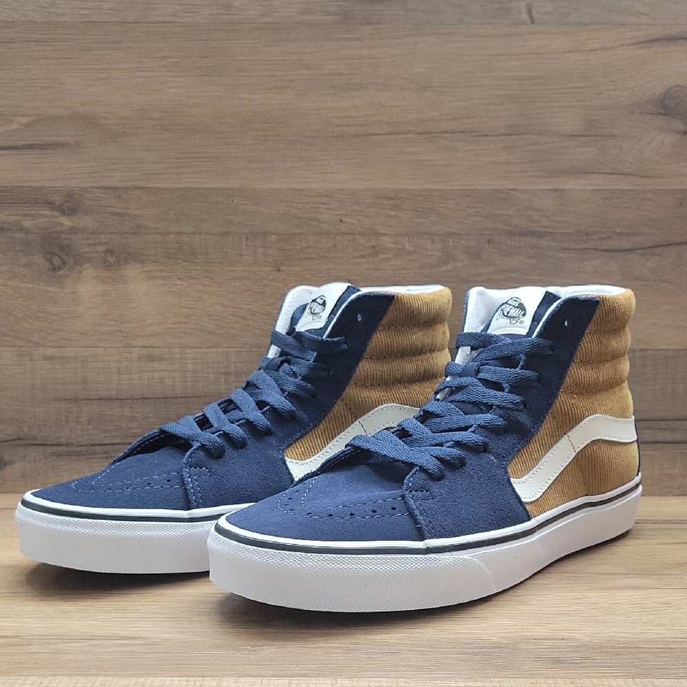 Van's  SK8-Hi Brand new in the box no lid authentic uper textile size women 9.0